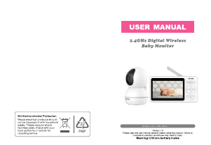 Manual Denver BC-343 Baby Monitor