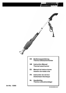 Handleiding Brüder Mannesmann 12966 Onkruidbrander