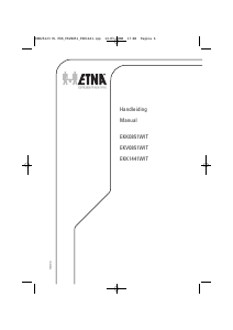 Manual ETNA EKV0851WIT Refrigerator