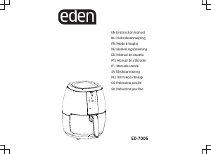 Instrukcja Eden ED-7005 Frytkownica