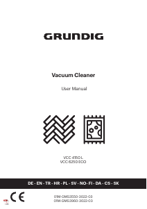 Manual Grundig VCC 4150 L Vacuum Cleaner