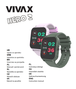 Használati útmutató Vivax Hero 2 Okosóra