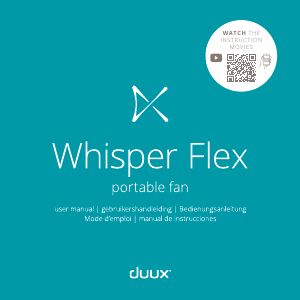 Handleiding Duux Whisper Flex Ventilator