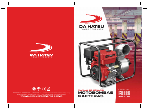 Manual de uso Daihatsu MB652 Bomba de agua