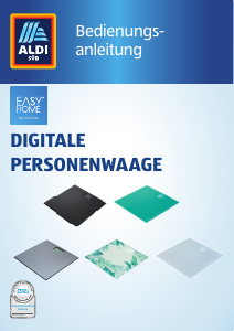 Bedienungsanleitung EasyHome 800947 Waage