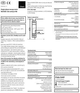 Handleiding Eltako WSZ15DE-32A Energiemeter