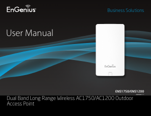 Manual EnGenius ENS1750 Access Point