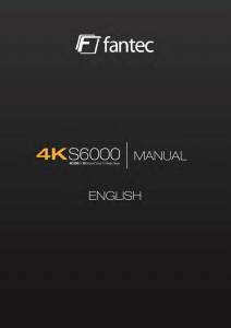 Handleiding Fantec 4KS6000 Mediaspeler