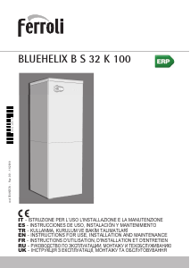 Mode d’emploi Ferroli BlueHelix B S 32 K 100 Chaudière chauffage central