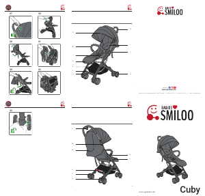 Bedienungsanleitung Gesslein Smiloo Cuby Kinderwagen