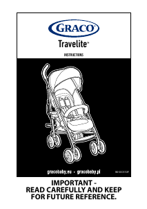 Kullanım kılavuzu Graco Travelite Katlanır bebek arabası