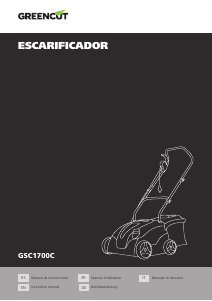 Manual Greencut GSC1700C Lawn Raker