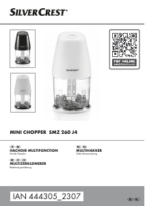 Mode d’emploi SilverCrest IAN 444305 Hachoir