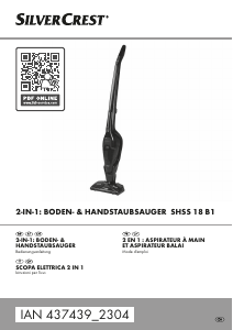 Mode d’emploi SilverCrest IAN 437439 Aspirateur