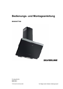Bedienungsanleitung Silverline MAW 800 S Manhattan Dunstabzugshaube