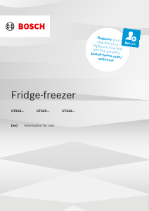 Manual Bosch CST22S24NI Fridge-Freezer