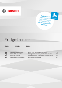 Mode d’emploi Bosch KIL42EDD1 Réfrigérateur