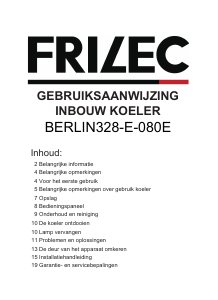 Manual Frilec BERLIN328-E-080E Refrigerator