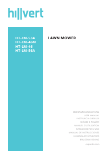 Manual Hillvert HT-LM-46 Lawn Mower