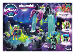 Manual Playmobil set 71032 Ayuma Moon fairy lake