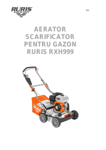 Manual Ruris RXH999 Scarificator