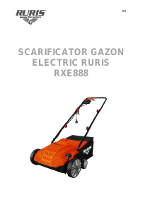 Manual Ruris RXE888 Lawn Raker