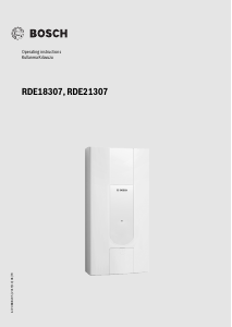 Kullanım kılavuzu Bosch RDE218307 Buhar kazanı