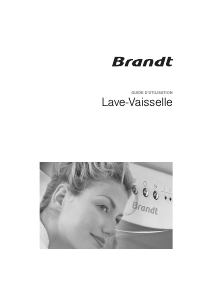 Mode d’emploi Brandt AK600 Lave-vaisselle