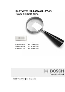 Kullanım kılavuzu Bosch ASO09AW40N Klima