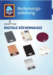 Bedienungsanleitung Crofton GT-KSG-10 Küchenwaage