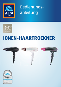 Bedienungsanleitung EasyHome 99286 Haartrockner