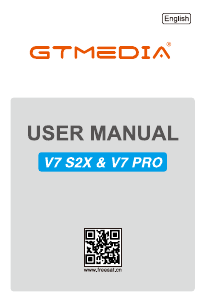 Manual Gtmedia V7 Pro Digital Receiver