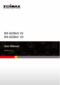 Manual Edimax BR-6228nC V2 Router