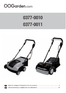 Mode d’emploi OOGarden SCEG06 Scarificateur