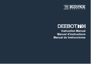 Manual de uso ECOVACS Deebot 710 Aspirador