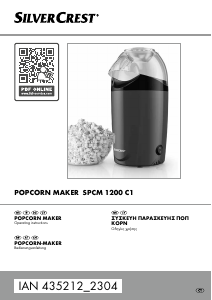 Handleiding SilverCrest IAN 435212 Popcornmachine