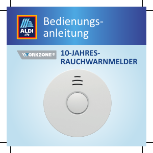 Bedienungsanleitung Workzone DIS-105 Rauchmelder