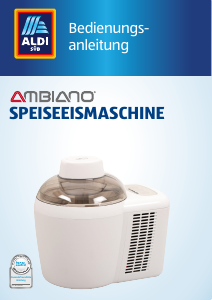 Bedienungsanleitung Ambiano ICM-1 Eismaschine
