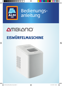 Bedienungsanleitung Ambiano GT-EWM-01 Eiswürfelbereiter