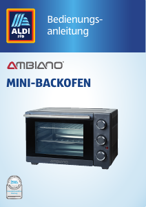 Bedienungsanleitung Ambiano 804130 Backofen