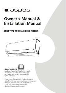 Handleiding Aspes AAS1240 Airconditioner