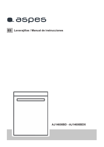 Manual de uso Aspes AJ14600BD Lavavajillas