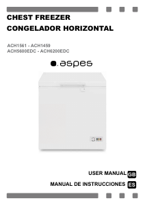 Manual Aspes ACH5600EDC Freezer