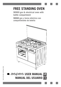Manual de uso Aspes AKGW5900PB Cocina