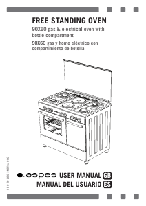 Handleiding Aspes AKGW5900PB Fornuis