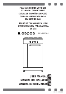 Handleiding Aspes ACHB1301 Fornuis