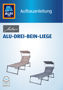 Bedienungsanleitung Belavi ASL19 Gartenstuhl