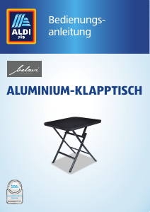 Bedienungsanleitung Belavi AFT19 Gartentisch
