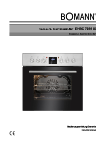 Bedienungsanleitung Bomann EHBC 7936 IX Backofen