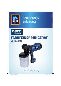 Bedienungsanleitung Deco Style DS-FSS 500 Farbspritz